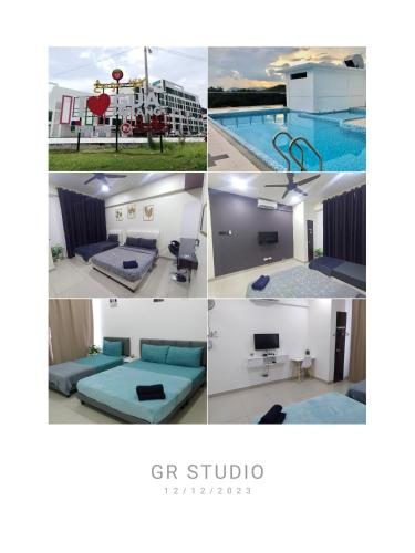Pelan lantai bagi Gr Studio Apartment