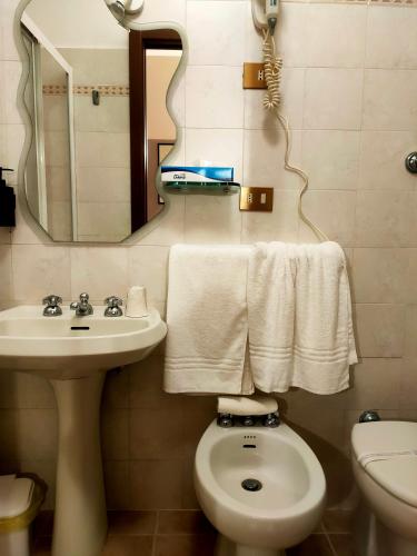 Ένα μπάνιο στο Hotel Il Boschetto