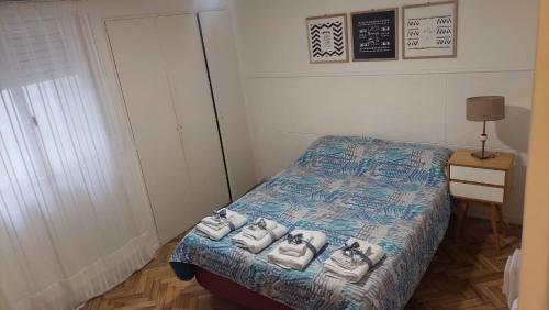 Ένα ή περισσότερα κρεβάτια σε δωμάτιο στο Recoleta 2 ambientes
