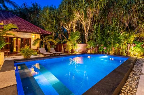Bazén v ubytování Senang Villa Gili Air nebo v jeho okolí