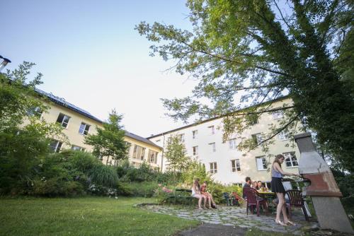 O edifício em que o hostel se localiza