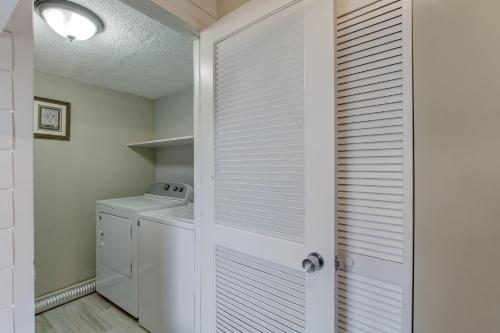 a laundry room with a washer and dryer at 1172 Beach Walker in Amelia Island
