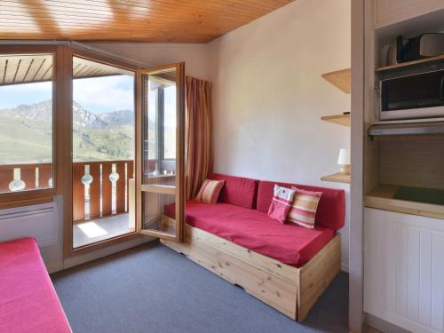 Appartement fonctionnel de 2 pièces avec balcon et casier à ski