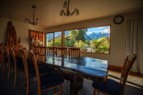 Nespecifikovaný výhled na hory nebo výhled na hory při pohledu z bed and breakfast