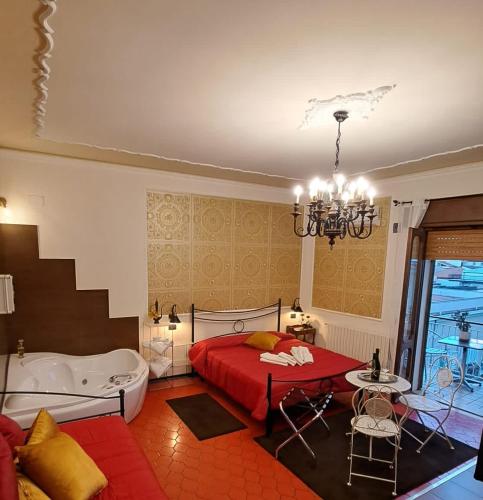Postel nebo postele na pokoji v ubytování B&B Centrum Palmi