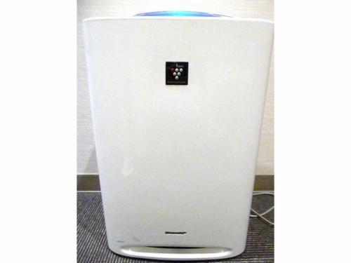 a white refrigerator with a sticker on it at Hotel Wakow - Vacation STAY 22133v in Yonago