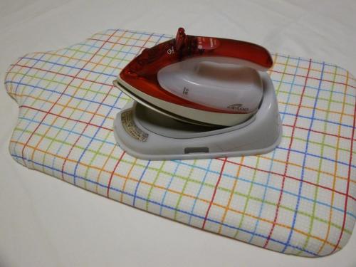 a iron sitting on top of a piece of cloth at Hotel Wakow - Vacation STAY 22137v in Yonago