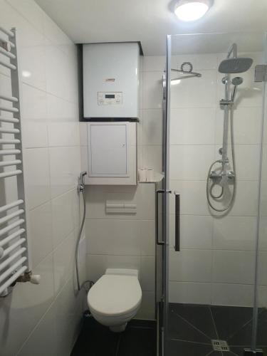 Koupelna v ubytování Hostel Comfort