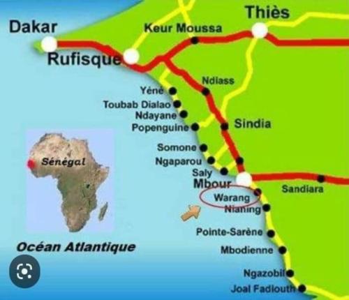 a map of theinders subway map of south australia at La Villa Tila in Ouoran