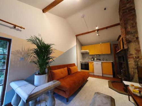 Køkken eller tekøkken på Beckside Cottage