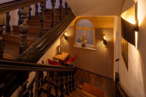 Hotel Schwanenにあるシーティングエリア