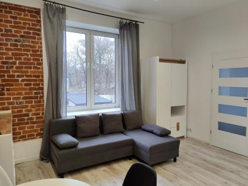 Χώρος καθιστικού στο Konopnickiej 9 Apartament Loft dostęp na kod, Ptak, Orientarium, Atlas ARENA, Szpital, Mandoria, Fala, Centrum Zdrowia Matki Polki, Rodzina, Family, bezpłatny parking