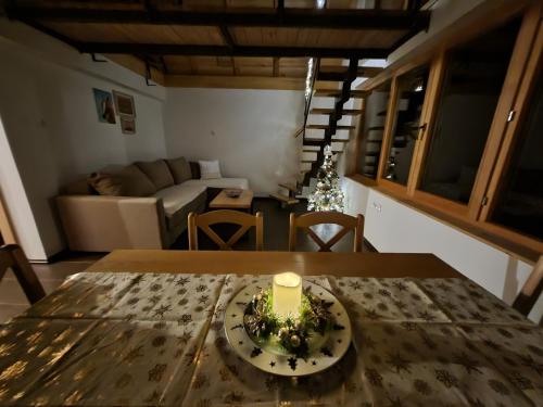 Antić apartmani Stara planinaにあるシーティングエリア