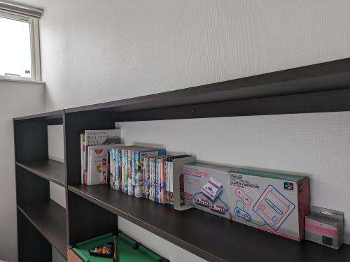 Bibliothèque dans le B&B/chambre d'hôtes
