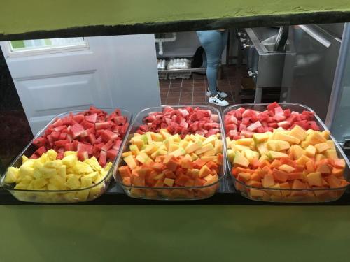 Nourriture dans l'hôtel ou à proximité