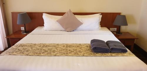 Lagoon Residence @ Langkawiにあるベッド