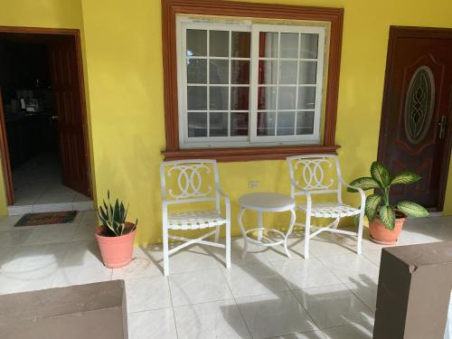Patio nebo venkovní prostory v ubytování Mini Cozy Lodging