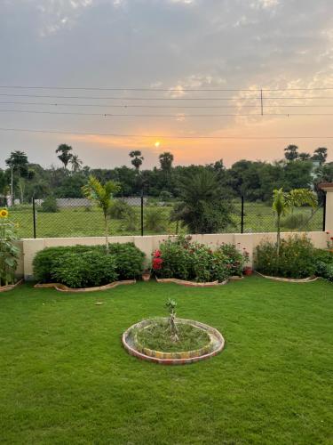 Zahrada ubytování KHOLA HAWA GUEST HOUSE