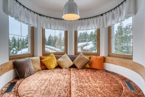 Postel nebo postele na pokoji v ubytování Appartement Hofmann