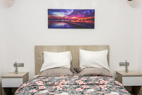 Letto o letti in una camera di The Golden home 1