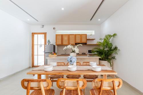 Kuchyň nebo kuchyňský kout v ubytování CODYARD SUITES