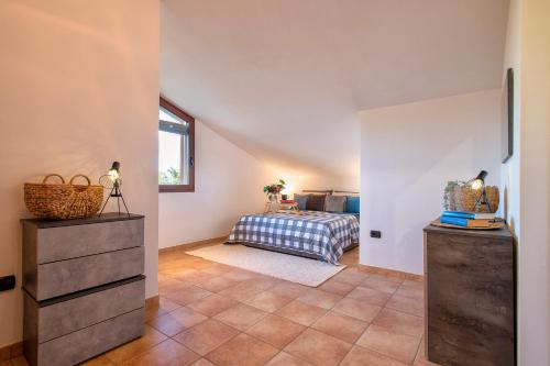Postel nebo postele na pokoji v ubytování SARDINIA RE - Villa Gialla