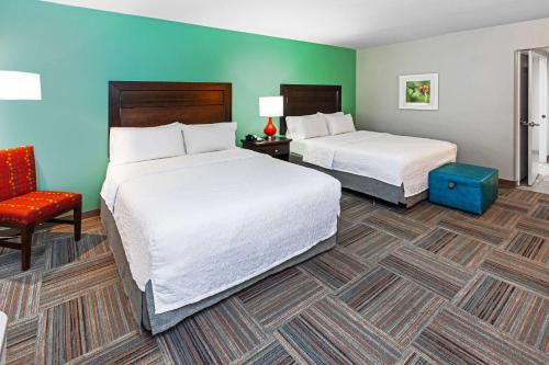 Postel nebo postele na pokoji v ubytování Hampton Inn Miami, Oklahoma