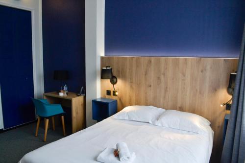 Cama o camas de una habitación en Villages Clubs du Soleil - LA BAULE