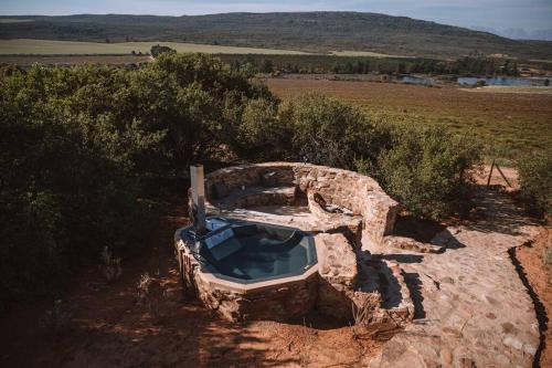 an outdoorificialificialificialificialificialificialificialificialificialificialificialificialificialificial at Solace Eco Cabins - Tea Cabin in Clanwilliam
