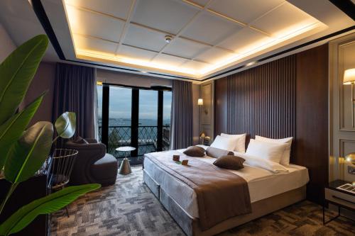 Katil atau katil-katil dalam bilik di Tonight Hotel Port