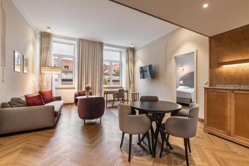 Posezení v ubytování Grand Hotel Union Eurostars