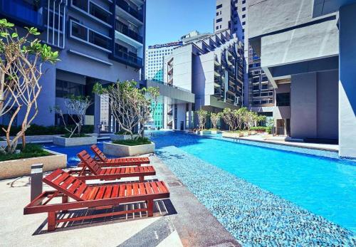 Kolam renang di atau dekat dengan Vesta Home @ Imperio Residence Melaka