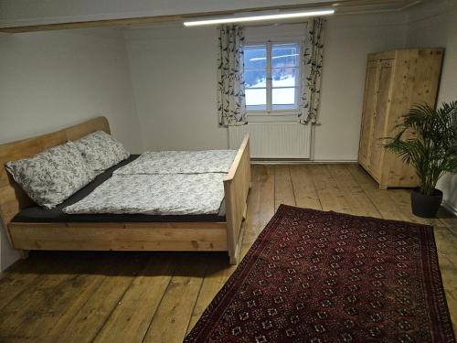 Tempat tidur dalam kamar di Private Spa und Sauna - Salza 7
