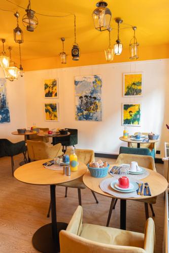 Posezení v ubytování La maison d'Yport