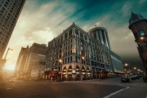 The Pfister Hotel in Milwaukee
