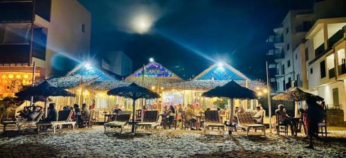 Εστιατόριο ή άλλο μέρος για φαγητό στο Hôtel Grand Bay