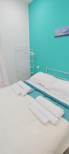 Ένα ή περισσότερα κρεβάτια σε δωμάτιο στο Anam e core