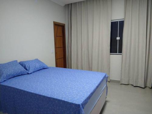 Katil atau katil-katil dalam bilik di Paraíso Natural, Guaratiba, Prado-BA