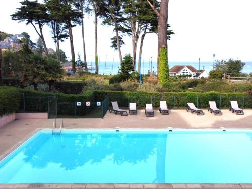 Appartement avec Piscine, WIFI, à 50m de la Plage de Trestraou - Perros-Guirec - FR-1-368-403