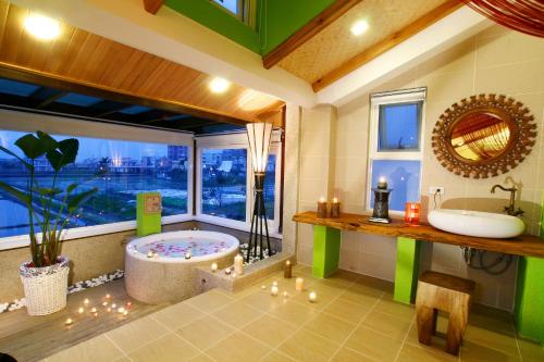Kamar mandi di Spring Villa