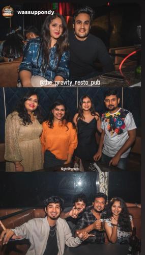 a collage of photos of a group of people at NT Hotels and Resorts Akridha in Puducherry