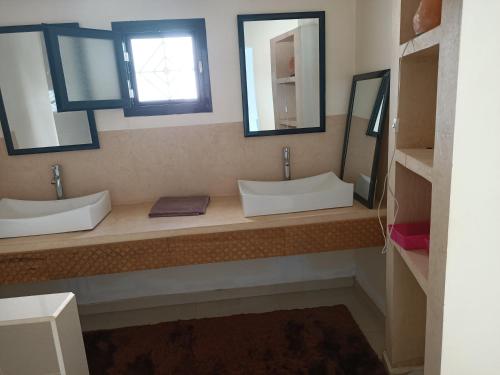 A bathroom at Keur Biri