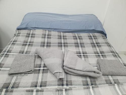 Cama o camas de una habitación en Apto Home Office no Centro/Bela Vista de São Paulo