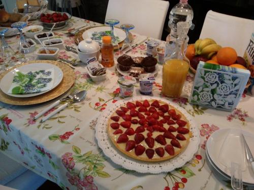 Comida en el bed and breakfast o alrededores