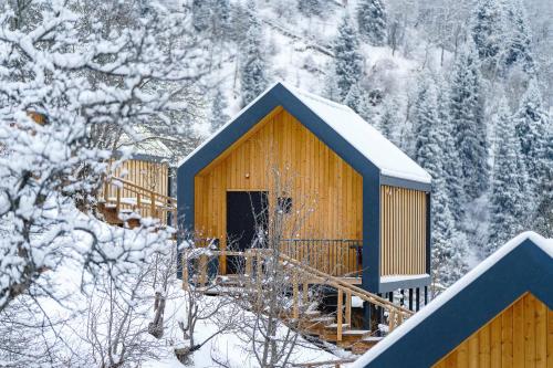 Qazaq Auyl Eco Hotel om vinteren