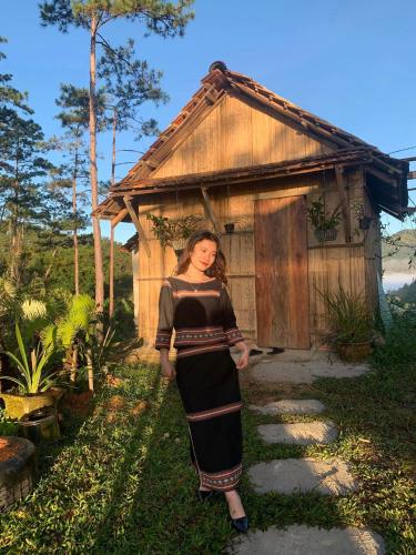 Κήπος έξω από το Homestay niem t'rị Măng Pên