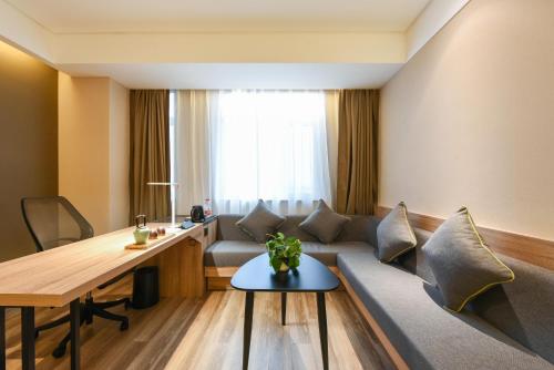 Posezení v ubytování Atour Hotel High Tech Changchun
