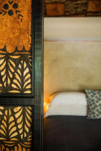 a close up of a bed in a room at Castaway Island, Fiji in Castaway Island