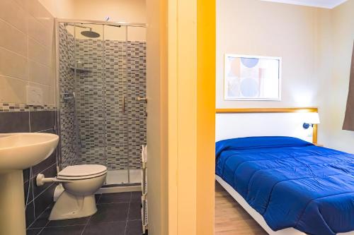 Kylpyhuone majoituspaikassa Binario Zero