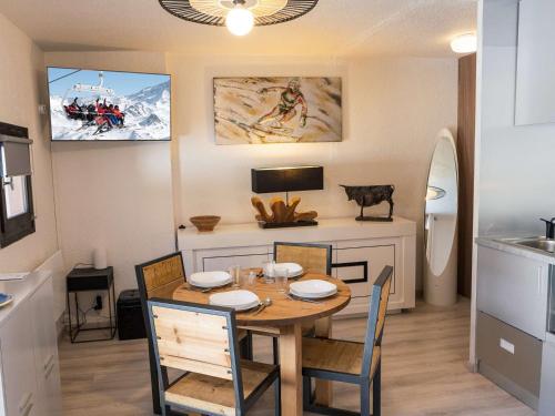 Appartement rénové pour 2 avec WiFi au centre de Val Thorens, proche pistes et commerces